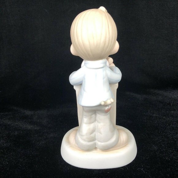 1983 Precious Moments Figurine Let Us Call The Club to Order Jonathan & David - Picture 6 of 11